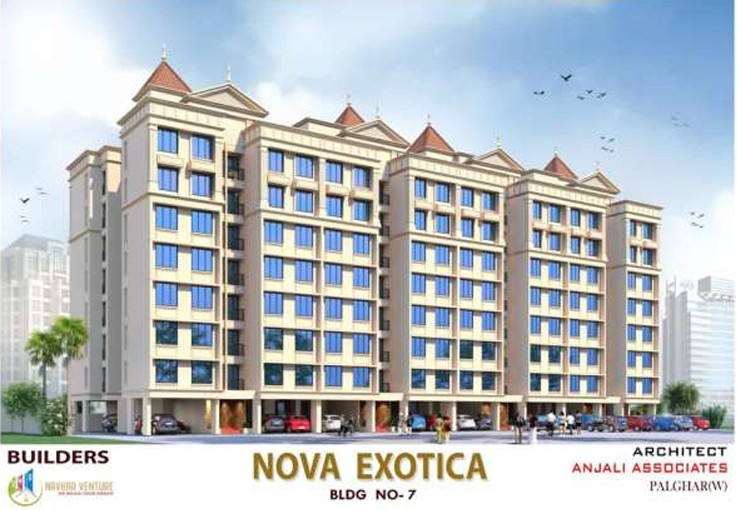 Nova Exotica by Navkar Group - a modern apartment building in Palghar